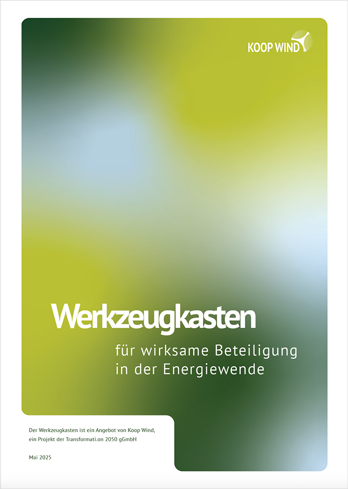 Koop Wind Werkzeugkasten Energiewende