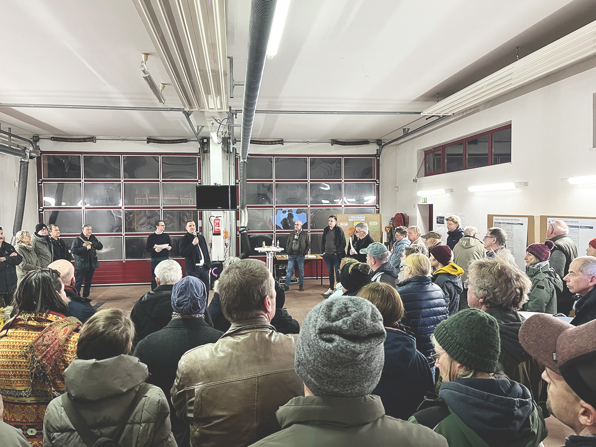 Infomarkt zum Windpark Reetz Wiesenburg/Mark