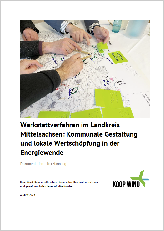Titelbild der Dokumentation Mittelsachsen 2024